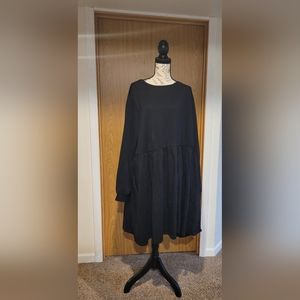 asos curve size 20 black dress
